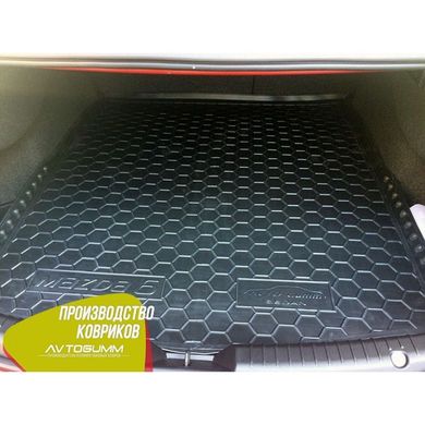 Купить Автомобильный коврик в багажник Mazda 6 2013- Sedan / Резино - пластик 42182 Коврики для Mazda