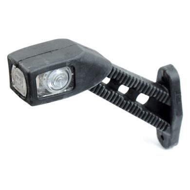 Купити Габаритні вогні LED для вантажівок Рожки 12/24V / косий 18 см / Кольоровий 2 шт (Л 082) 8352 Габарити ріжки