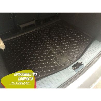 Купить Автомобильный коврик в багажник Ford C-Max 2011- Резино - пластик 42032 Коврики для Ford