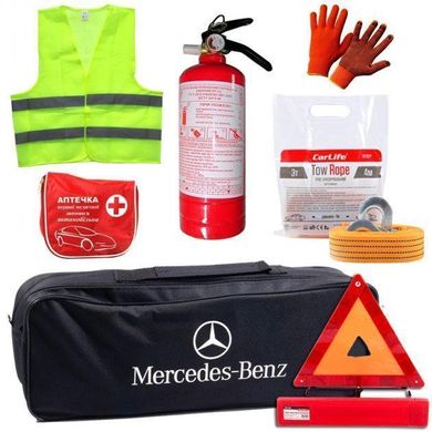 Купити Набір автомобіліста техдопомоги для Mercedes із логотипом марки авто 40241 Набори техдопомоги та догляду для автомобіліста