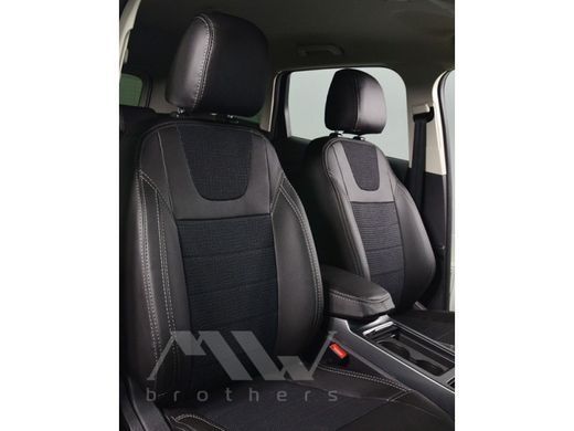Buy MW Brothers seat covers for Ford Escape III 2014+ Dynamic Style series (grey stitching) 59186 MW Brothers model covers