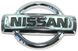 Купити Емблема Nissan 140х100мм / пластик / 2 пукли 32558 Емблеми на іномарки - 1 фото из 2