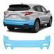 Купити Антигравійна захисна бронеплівка за лекалами для Acura RDX TC1 2019-2021 - задній бампер 102927 Модельні лекала захисних плівок для Acura