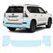 Buy Pre-cut paint protection film for Lexus GX J150 facelift 2 2020-2023 - rear bumper 106167 Model-specific paint protection film patterns for Lexus