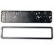 Buy Milex license plate frame stainless steel black matte Super quality 1 pc (RT-25351) 32067 Number frame - Universal - American type - 2 photos from 4