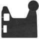 Buy Pile mats central part for DAF XF 95 2002-2006 1 pc (Carrera) 84514 Floor mats fo DAF