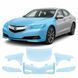 Buy Pre-cut paint protection film for Acura TLX I 2015-2017 - front end 102992 Model-specific paint protection film patterns for Acura - 1 photos from 3