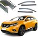 Купити Дефлектори вікон вітровики Benke для Nissan Murano 2016-2021 Хром Молдинг З Нержавіючої Сталі 3D (BNSMR1523-W/S) 58976 Дефлектори вікон Nissan - 1 фото из 7