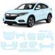 Купити Антигравійна захисна бронеплівка за лекалами для Honda HR-V (US/глобальний) II facelift 2019-2021 - повний кузов 104745 Модельні лекала захисних плівок для Honda