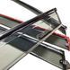 Buy Window deflectors wind deflectors for Skoda Fabia 2007-2014 Hatchback 3D molding stainless steel (Benke) 83051 Window deflectors for Skoda - 3 photos from 5