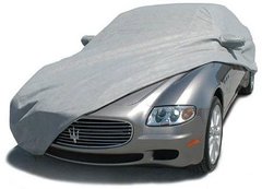Купить Тент автомобильный для седана Elegant PEVA / XL 535x178x120 см / карманы под зеркало / молния / уплотненный 4672 Тенты для седанов