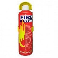 Купить Огнетушитель углекислотный с крепежем 0.5 кг FIRE STOP 24259 Огнетушители,крепеж для огнетушителей