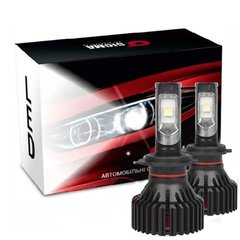 Купити LED лампи автомобільні H7 радіатор+кулер 8000Lm SIGMA T8/CREE/30W/6500K/IP67/9-32V 2шт 25826 LED Лампи Китай