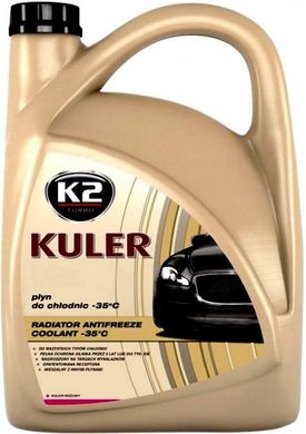 Купити Антифриз концентрат K2 Kuler Long Life -80 Рожевий G13/G13+ Оригінал 5 л (T215R) (K20425) 42548 Антифризи