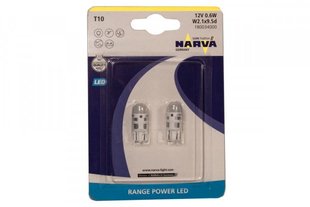 Купить Светодиод 12V Т10 Белый Ultinon Narva 18003 6000K+50Lm 2шт 25780 Светодиоды - Philips, NARVA