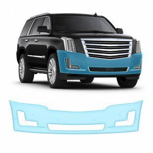 Купити Антигравійна захисна бронеплівка за лекалами для Cadillac Escalade IV 2015-2020 - передній бампер 103362 Модельні лекала захисних плівок для Cadillac