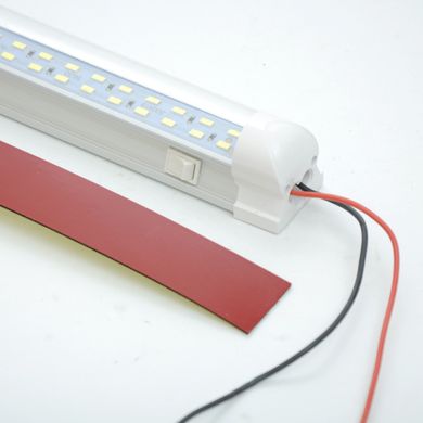 Купити Підсвічування салону з вимикачем 24V T8 (33,5см) біле - під склом/вимикач/подвійне (1шт) 3100 10046