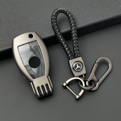 Купити Чохол для автоключів Mercedes-Benz З Брелоком Темний хром (YT0006) 44747 Чохли для автоключів (Оригінал)