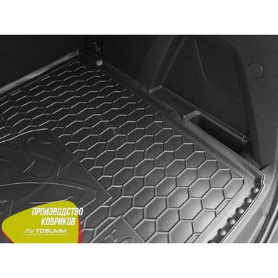 Купить Автомобильный коврик в багажник Peugeot 3008 2017- верхняя полка / Резино - пластик 42283 Коврики для Peugeot