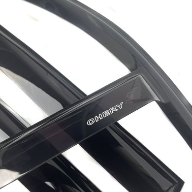 Купить Дефлекторы окон ветровики для Chery Tiggo 3 2017- Скотч 3M Voron Glass 58063 Дефлекторы окон Chery