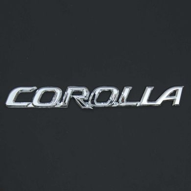 Купити Емблема - напис "COROLLA" скотч 3M 180х20 мм (02120) Польща 22202 Емблема напис на іномарки