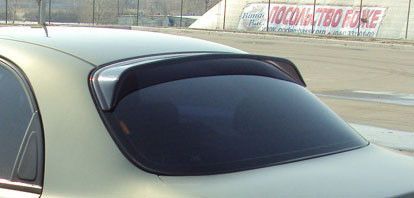 Купить Cпойлер заднего стекла козырек для Daewoo Lanos седан домиком Г-образный Voron Glass 32527 Спойлеры на заднее стекло