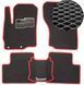 Купить Коврики в салон EVA для Honda Pilot II (АКПП) 7мест 2008- с подпятником 5 шт 63927 Коврики для Honda