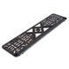 Buy Range Rover license plate frame latch 3D inscription Chromed / Polypropylene flexible frost-resistant 91352 Number frame - Model inscriptions - 5 photos from 6