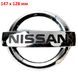 Купить Эмблема для Nissan 147 x 128 мм скотч 3М Обьемная 21554 Эмблемы на иномарки - 1 фото из 2
