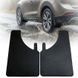 Mudguards universal small without logo 375x235 mm Black 2 pcs