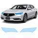 Купить Антигравийная защитная бронепленка по лекалам для Acura TLX I facelift 2018-2020 - оптика (фары и ПТФ) 102996 Модельные лекала защитных пленок для Acura