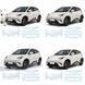 Buy Pre-cut paint protection film for BYD Seagull (Dolphin Surf) I 2023- optics (headlights & fog lights) 103164 Model-specific paint protection film patterns for BYD - 3 photos from 3