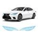 Купити Антигравійна захисна бронеплівка за лекалами для Lexus LS XF50 facelift 2021- оптика (фари та ПТФ) 106236 Модельні лекала захисних плівок для Lexus