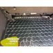 Купить Автомобильный коврик в багажник Ford Tourneo Connect 2013- короткая база / Резино - пластик 42033 Коврики для Ford - 4 фото из 5
