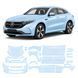Купити Антигравійна захисна бронеплівка за лекалами для Mercedes-Benz EQC N293 2019-2023 - повний кузов 106869 Модельні лекала захисних плівок для Mercedes-Benz