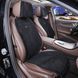 Купити Накидки на передні сидіння Алькантара Maybach Додаткова вентиляція Чорні 2 шт 96498 Накидки для сидінь Premium (Алькантара)