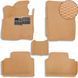Buy 5D EVA Floor mats for Hyundai Tucson (NX4) 2021- ICE (Metal heel pad) Beige-Beige edging 5 pcs 62953 Floor mats for Hyundai