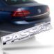 Купити Емблема напис Passat для Volkswagen Хром 24х178 мм метал на скотчі (Завод) 89598 Емблема напис на іномарки
