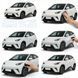 Buy Pre-cut paint protection film for BYD Seagull (Dolphin Surf) I 2023- optics (headlights & fog lights) 103164 Model-specific paint protection film patterns for BYD - 2 photos from 3