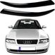 Купити Вії фар для Audi A4 (B5) 1994-2001 Седан Voron Glass 58919 Вії - Захист фар - 1 фото из 3