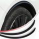Купить Молдинг на колесные арки 700 x 25 мм Карбон Матовый Пластиковий Черный 2 шт 63566 Молдинг на колесные аркии Пороги - 2 фото из 6