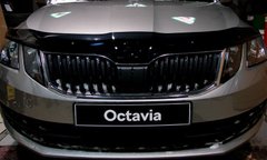 Купить Дефлектор капота мухобойка Skoda Octavia A7 2017- 2499 Дефлекторы капота Skoda