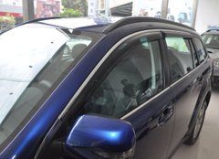 Купить Дефлекторы окон ветровики Peugeot 508 2011- Combi С Хром Молдингом 36150 Дефлекторы окон Peugeot
