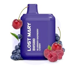 Купить Lost Mary BM5000 5% Blueberry Raspberry Cherry - Черника Малина Вишня 66420 Одноразовые POD системы