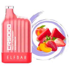 Купити Elf Bar CR5000 Peach Strawberry Watermelon Персик Полуниця Кавун 66555 Одноразові POD системи