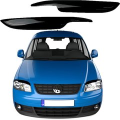 Купить Реснички фар Volkswagen Caddy III 2004-2010 Voron Glass 58317 Реснички - Защита фар