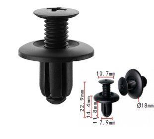Купить Клипса Hyundai 8659334500 8659435000 (C3043) 74078 Фиксатор распорный на резьбе