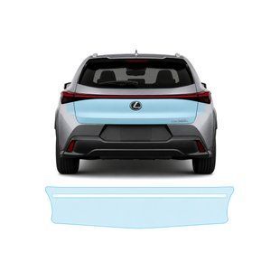 Купити Антигравійна захисна бронеплівка за лекалами для Lexus UX Z10 2018- зона кришки багажника 106370 Модельні лекала захисних плівок для Lexus