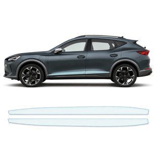 Купити Антигравійна захисна бронеплівка за лекалами для Seat Cupra Formentor I 2020-2024 - нижня зона кузова пороги 108700 Модельні лекала захисних плівок для Seat