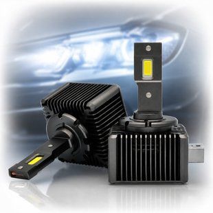 Купить Лампы LED D1S D-Series 70W 14000Lm CSP DC12V 6000K IP68 +200% 90898 LED Лампы K10